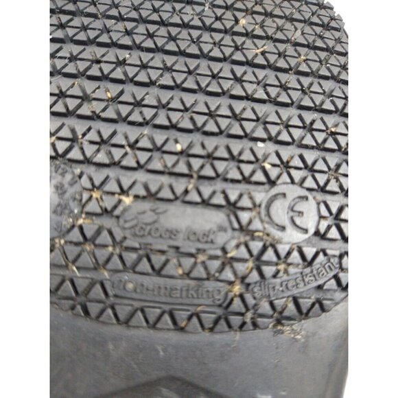 Crocs Womens 9 Slip Resistant Shoes Neria Pro II Black Clogs Nurse Work - Picture 13 of 13